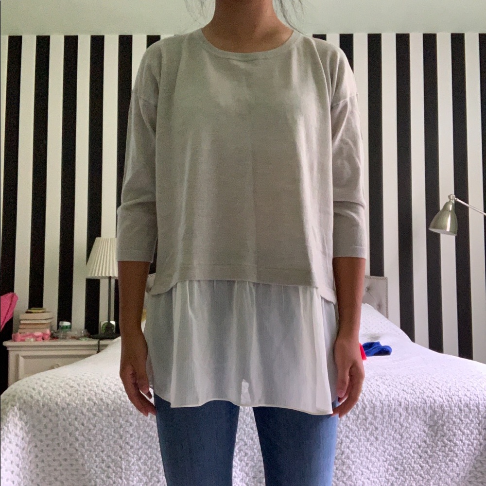 Club Monaco light sweater shirt